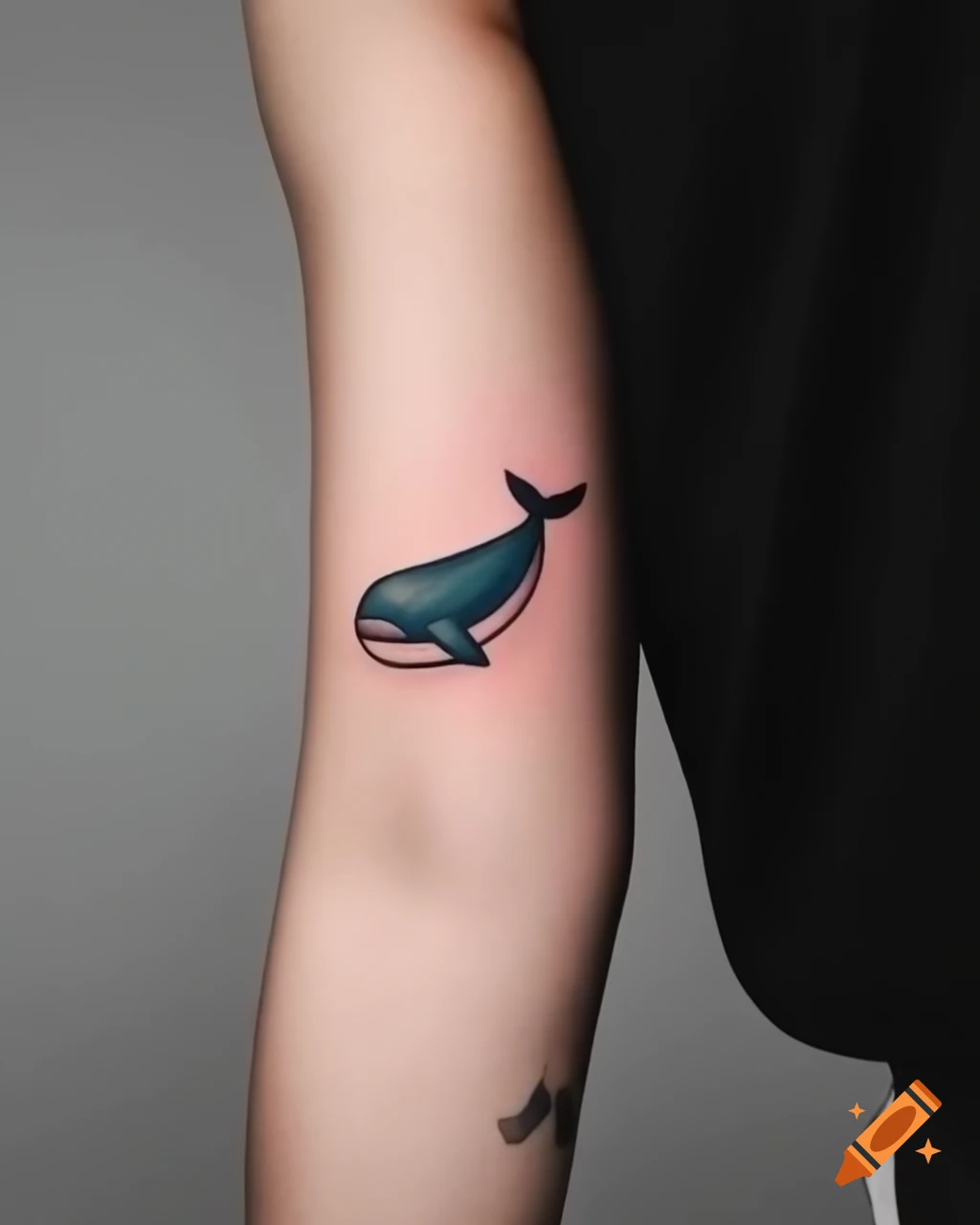 craiyon_101824_An_arm_with_a_tattoo_of_a_kawaii_whale__raw_tattoo_photography